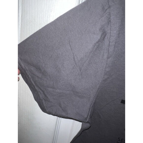 Anatomy of a Corgi Shirt Mens Size Small Fitted T Shirt Grey Funny Dog Graphic - Picture 3 of 5